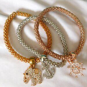 Ladies - set of 3 expandable bracelets